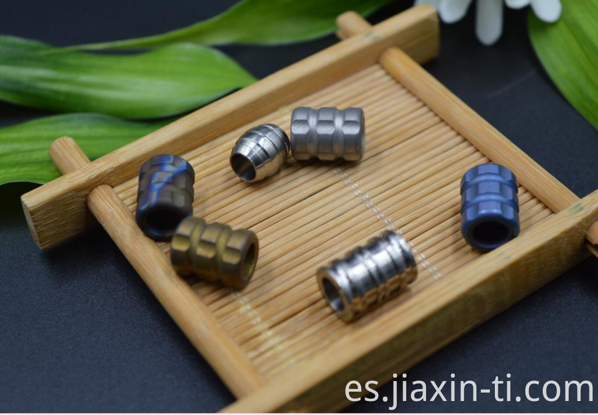 titanium knife beads